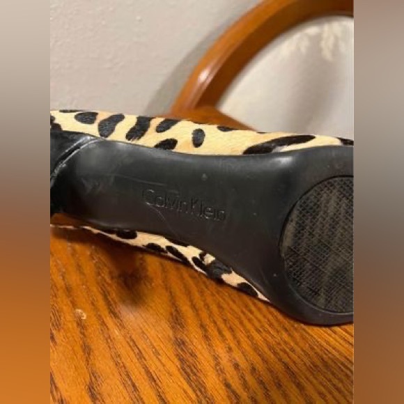 Calvin Klein Animal Print Pumps size 8.5 - Picture 6 of 6